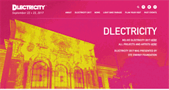 Desktop Screenshot of dlectricity.com
